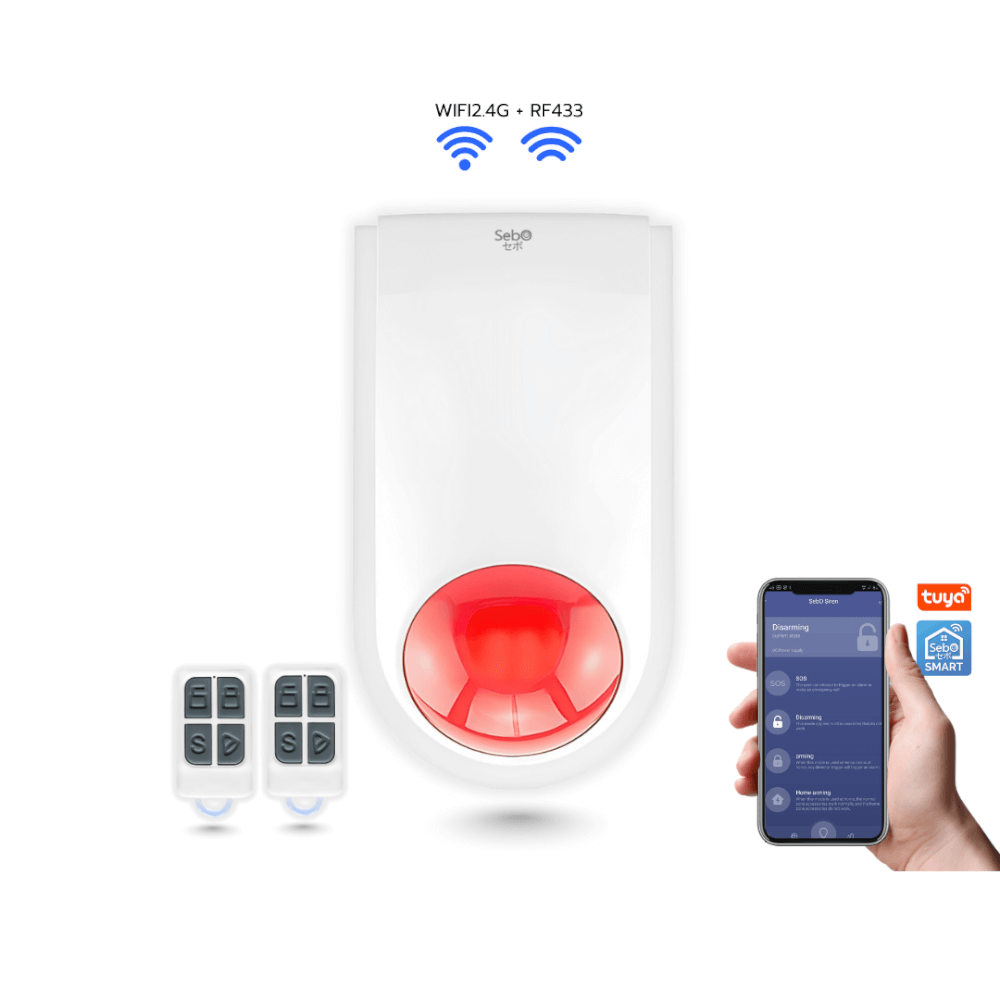 สัณญาณกันขโมย SEBO SIREN แจ้งเตือนเสียงดังลั่น_7